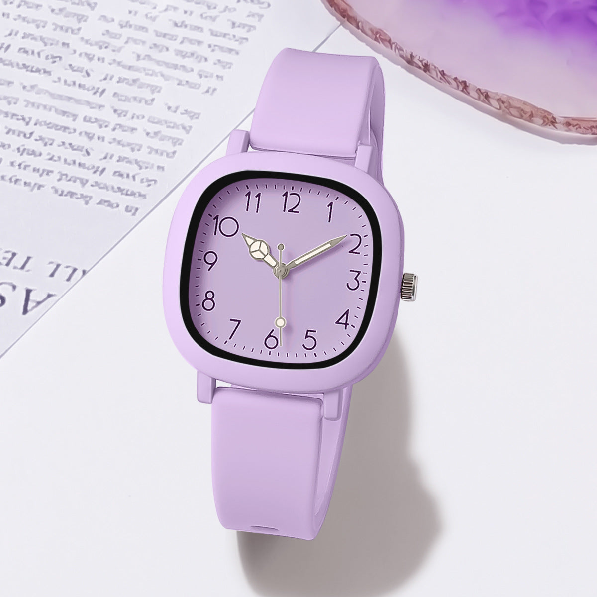 Fashion Brand Bear Women Quartz Watch 2024 Ladies Casual Silicone Jelly Watches Clock Girl Gift Zegarek Damski