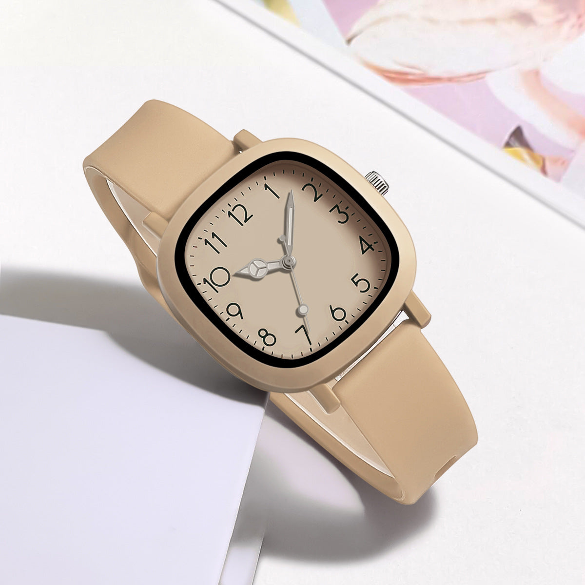 Fashion Brand Bear Women Quartz Watch 2024 Ladies Casual Silicone Jelly Watches Clock Girl Gift Zegarek Damski