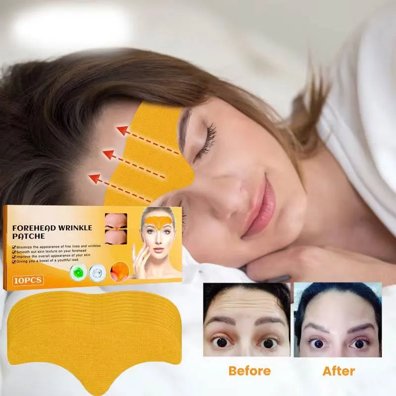 Face Wrinkle Patches - 10pcs for Lifting, Firming, and Smile Line Reduction