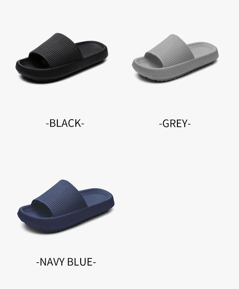 Step on the Sense of Shit Slippers Summer Home Wear Soft-soled Non-slip Shoes Eva Simple MEN'S Slippers