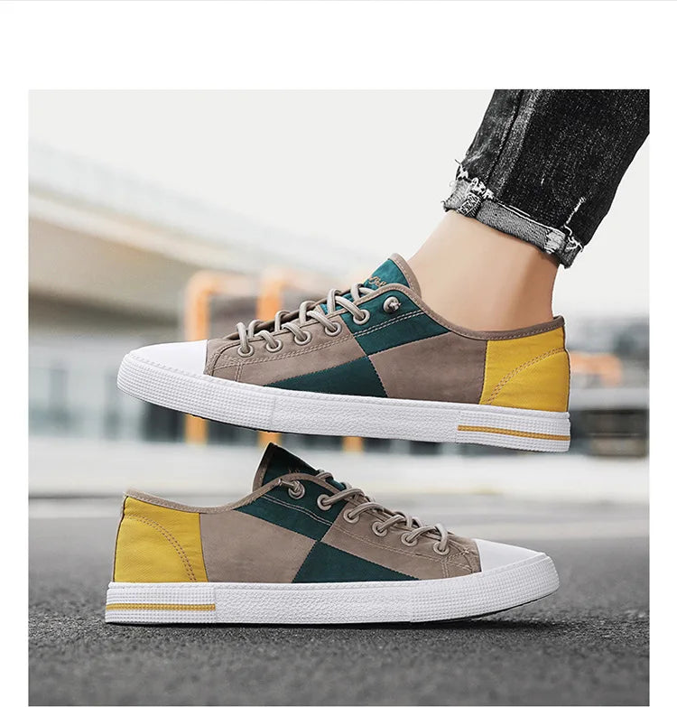 Breathable Summer Casual Shoes Men's Versatile Beijing Cloth Shoes Lazy Person's Slip-Ons Sports Trendy Shoes