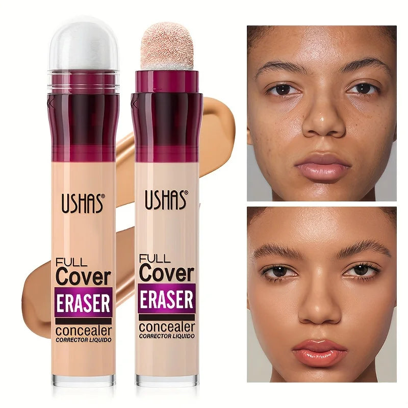 New Sponge Head Concealer - Long Lasting Liquid Foundation for Dark Circles&Acne