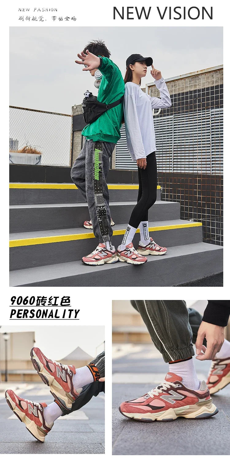 2024 New Men's and Women's Sports  Trendy Running Shoes: Soft Elastic Cushioning, Combine Fashion and Athletic Performance