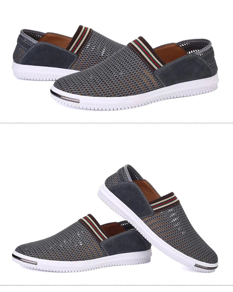 2023 Summer New  Men's   Fashion Trend Breathable Comfortable Lightweight Casual Flat Shoes