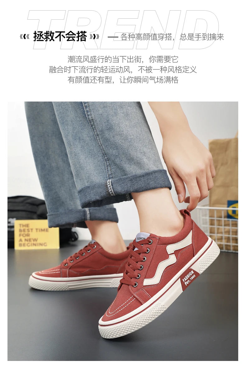 Fashion Men Casual Shoes Outdoor Men Running Sneakers Comfortable Floral Cloth Platform Walking Shoes Lightweight Tennis Shoes