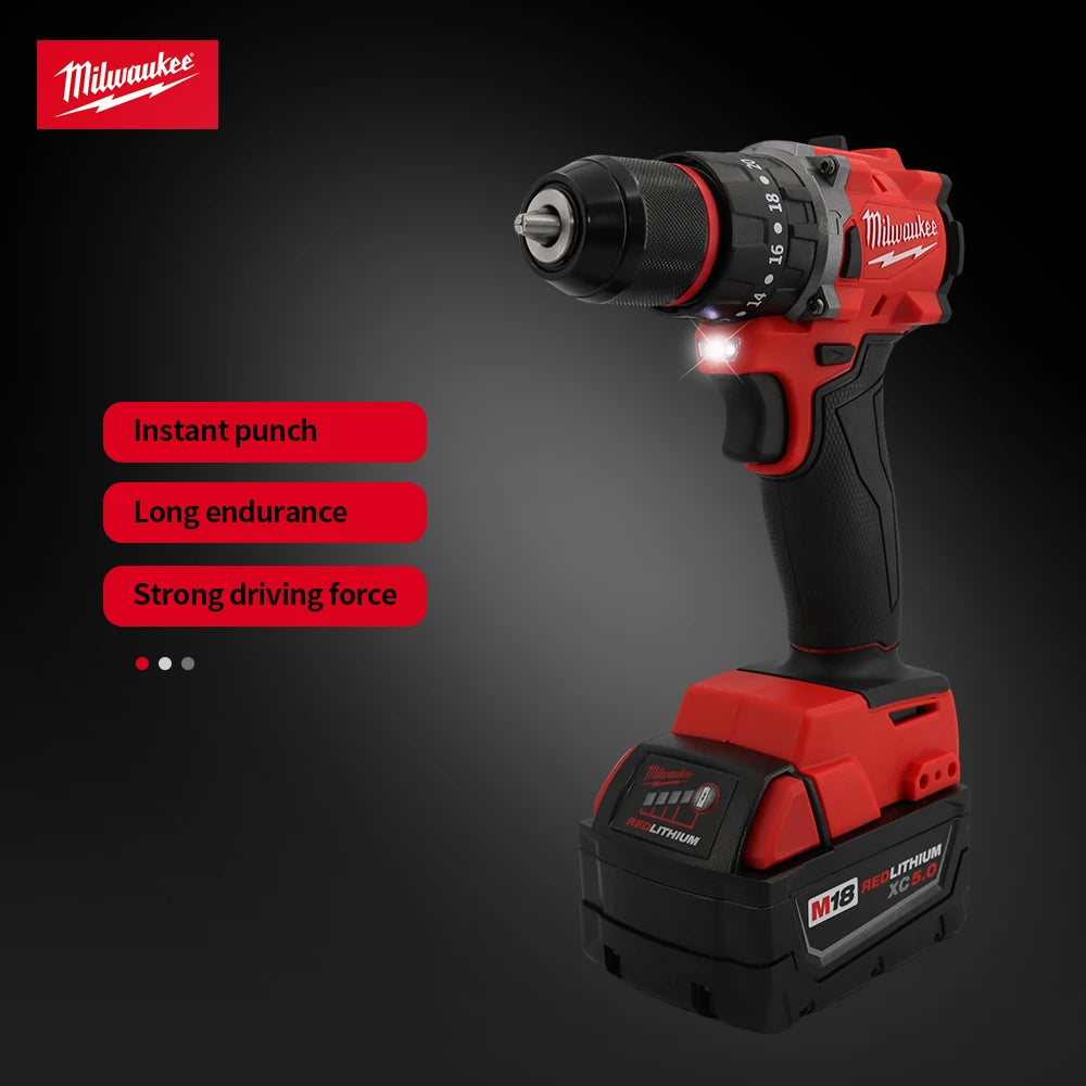 Milwaukee Small Electric Drill 150N.m brushless Cordless Impact Drill 18V