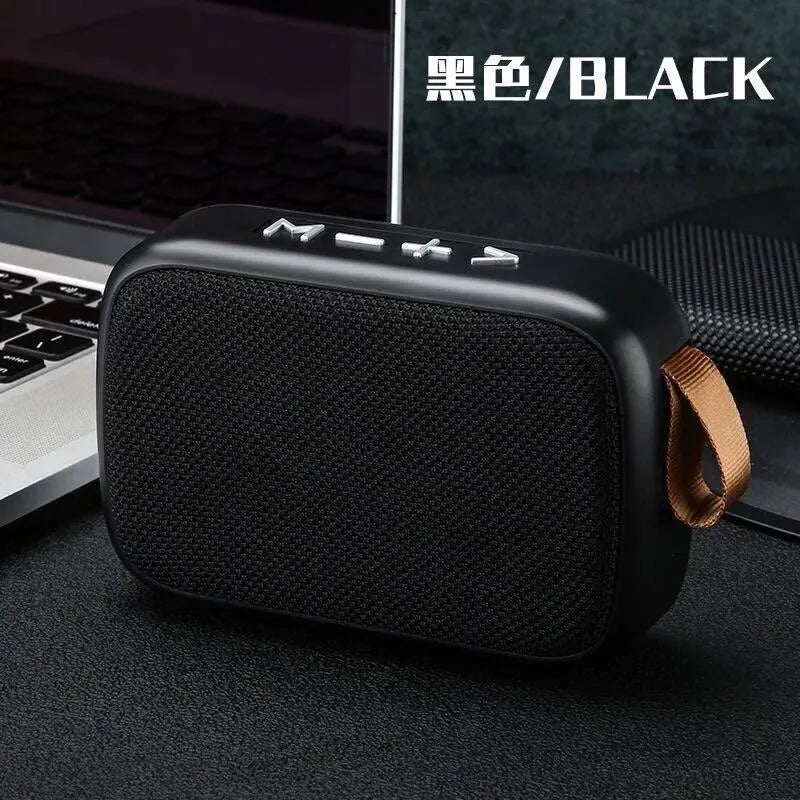 Portable Wireless Bluetooth Speaker -  Subwoofer, Mini Home Cloth Card Design