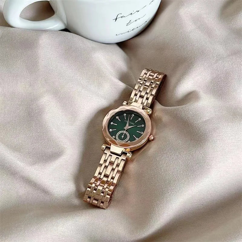 2025 New Brand Women Watches Fashion Steel Ladies Quartz Watch Reloj Mujer Marcas Famosas De Lujo gift Wristwatch Dropshipping