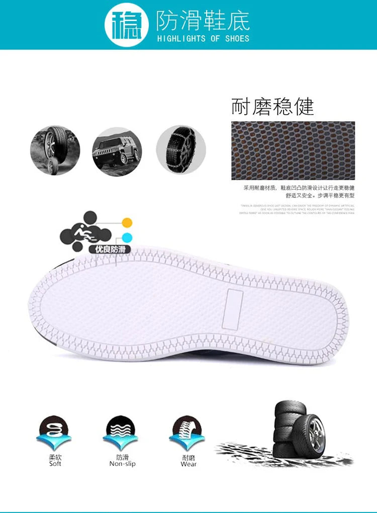 2023 Summer New  Men's   Fashion Trend Breathable Comfortable Lightweight Casual Flat Shoes