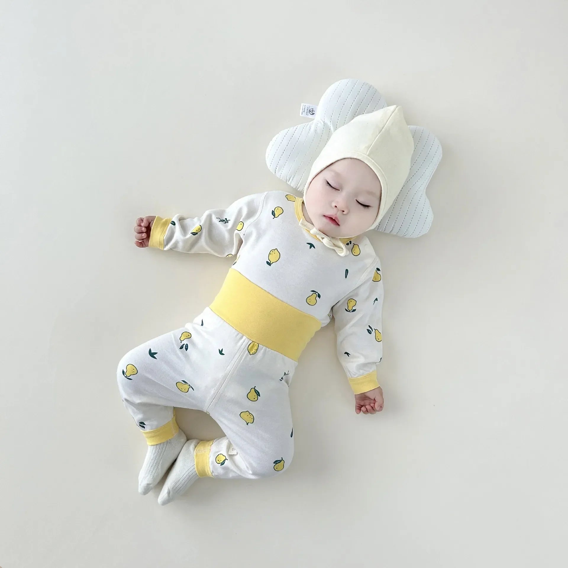 0-4Years baby clothes Autumn Pants Set Children's Underwear Bottoming Baby High Waist Belly Pants Spring New Pajamas Home Wear