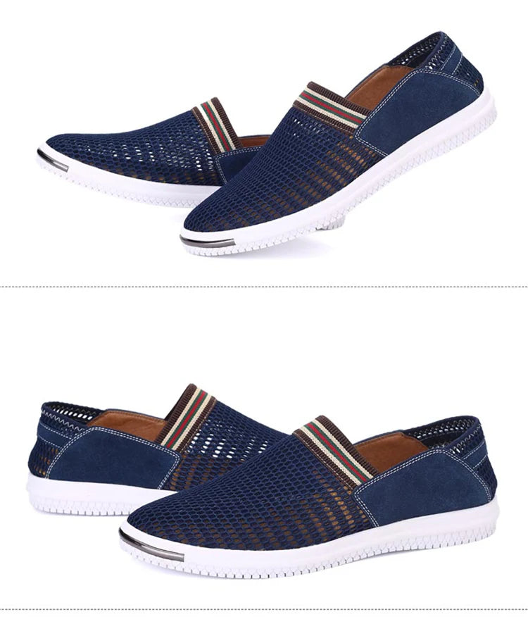 2023 Summer New  Men's   Fashion Trend Breathable Comfortable Lightweight Casual Flat Shoes