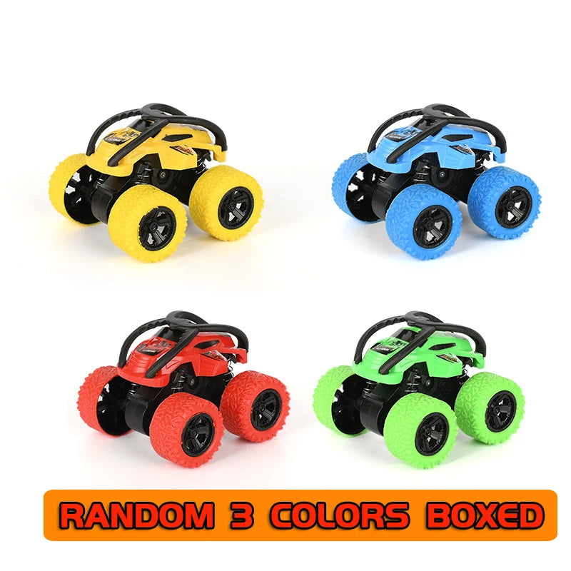 Inertial Off-Road Vehicle Toy Super Fall Resistant Climbing Car Model Car Children's Four-Wheel Drive Toy 360 Degree Rotation