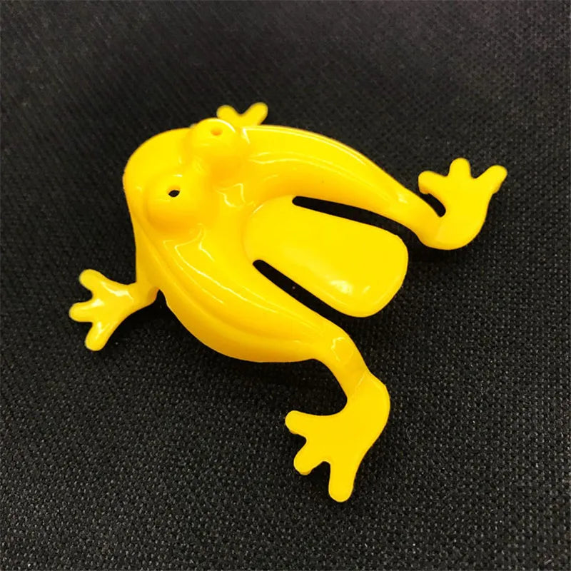 10-20Pcs Jumping Frog Bounce Fidget Toys For Kids Novelty Assorted  Stress Reliever Toys For Children Birthday Gift Party Favor