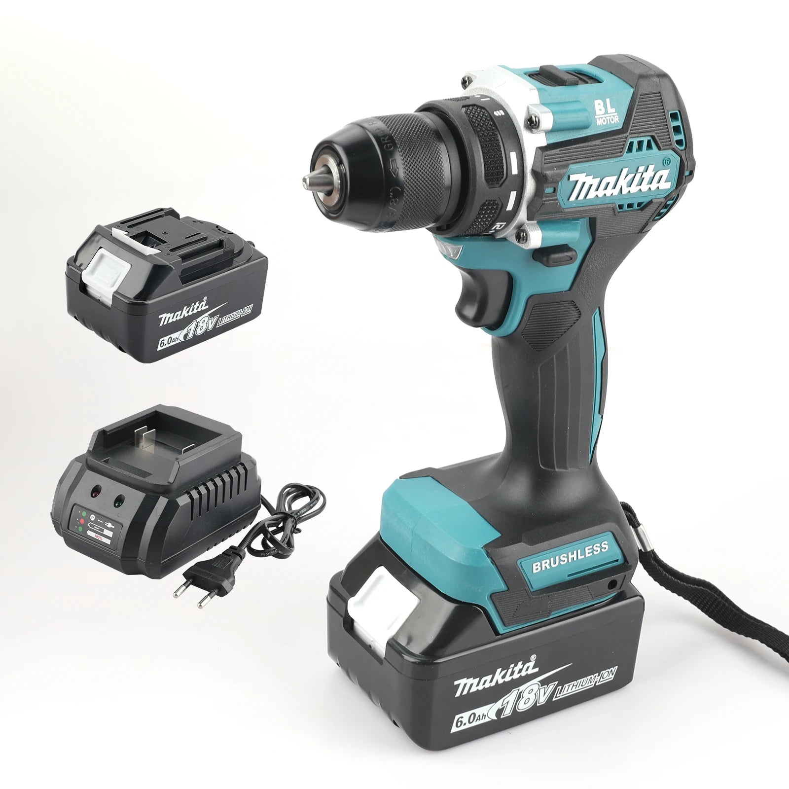 Makita DDF487-10 18V Cordless Driver Drill,Brushless,Power Tool for