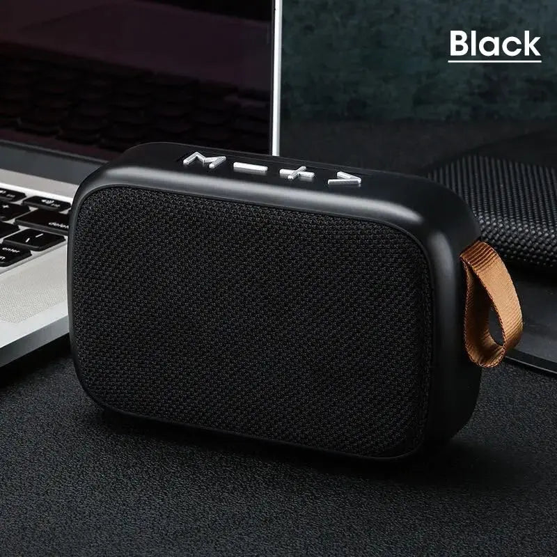 Portable Wireless Bluetooth Speaker -  Subwoofer, Mini Home Cloth Card Design