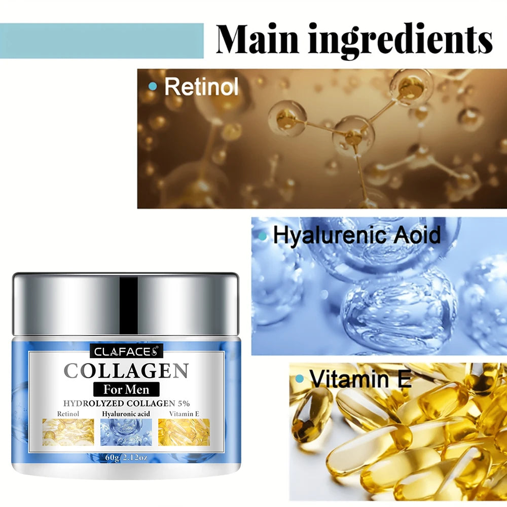 Retinol Anti Aging Face Cream Moisturizing Wrinkle Remover Collagen Hyaluronic Acid Creams Skin Care Cosmetic 30&60ML