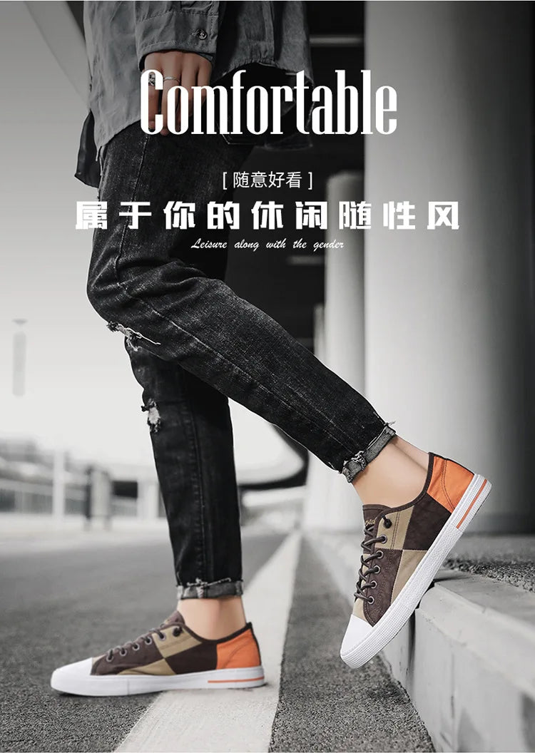 Breathable Summer Casual Shoes Men's Versatile Beijing Cloth Shoes Lazy Person's Slip-Ons Sports Trendy Shoes