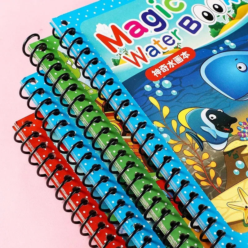 NEW Kids Magic Water Drawing Books Coloring Books Painting Toys for Kids Birthday Christmas New Year Gift for Boys and Girls