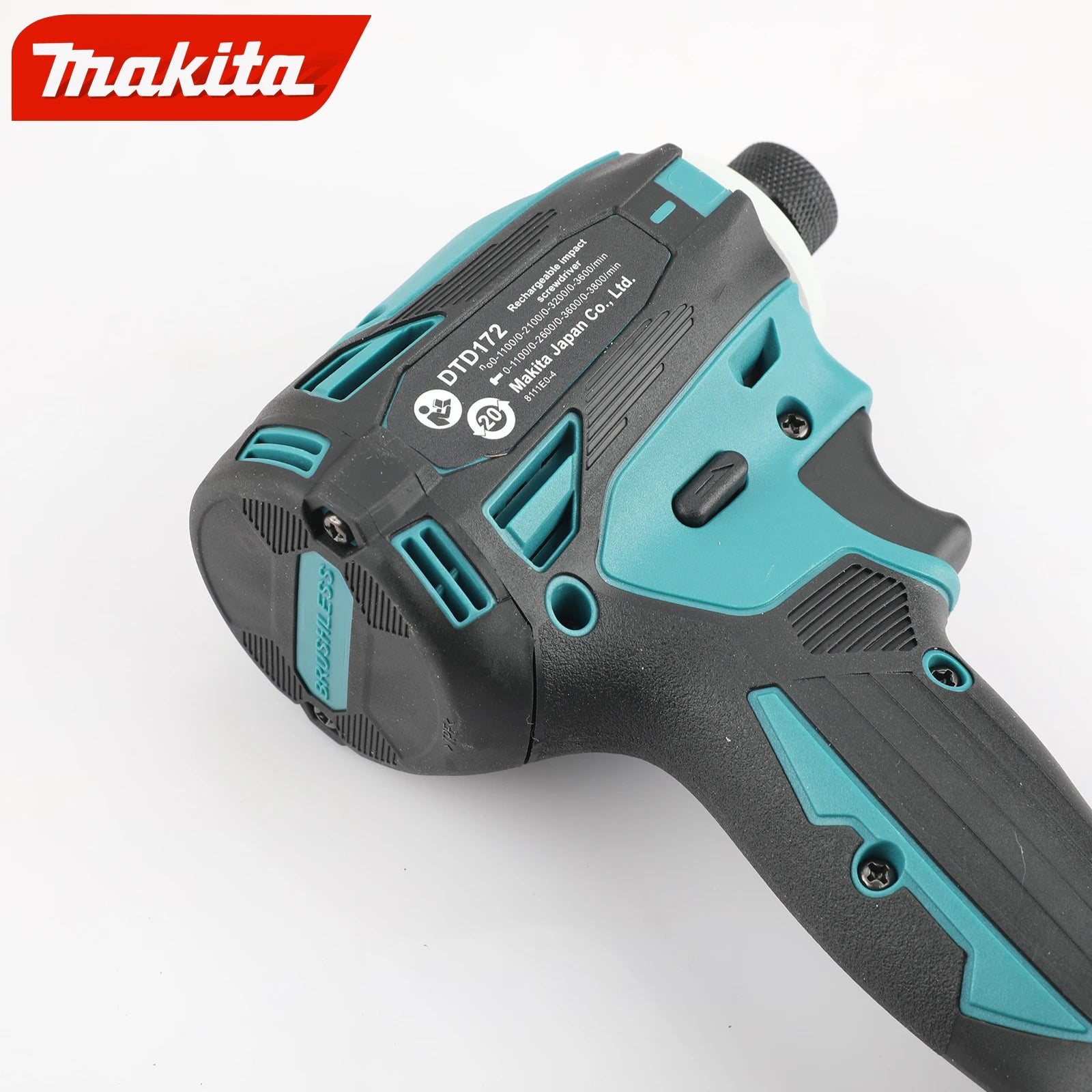 Makita DTD172 18V Cordless Impact Driver, Brushless, 180Nm, Rechargeable