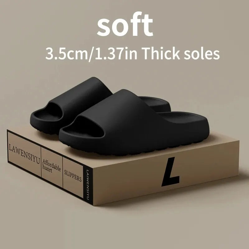 Coconut Slippers - Thick-Soled Non-Slip Sandals for Summer, Ultra-Soft Comfort