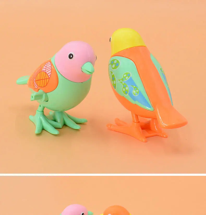 New Clockwork Toy Children's Cartoon Winding Creative Jumping Little Magpie Bird Puzzle Small Animal Baby Gift