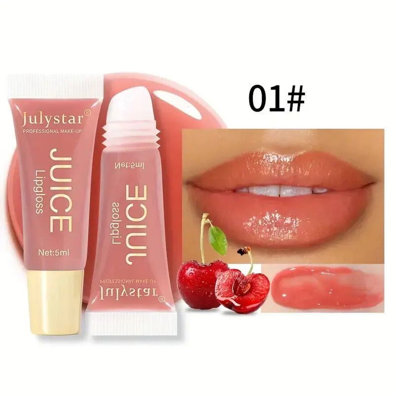 Watery Crystal Clear jelly Lip Oil Lip Balm Moisturizing And smoothingLip Lines