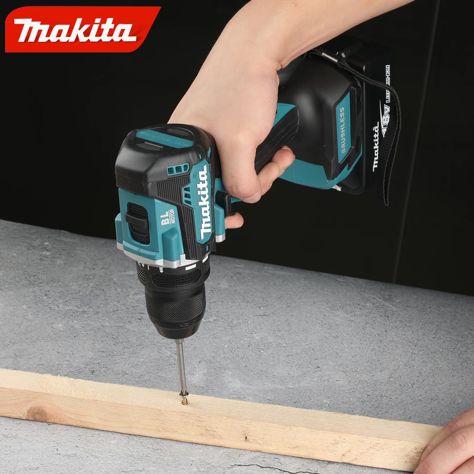 Makita DTD172 18V Cordless Impact Driver, Brushless, 180Nm, Rechargeable