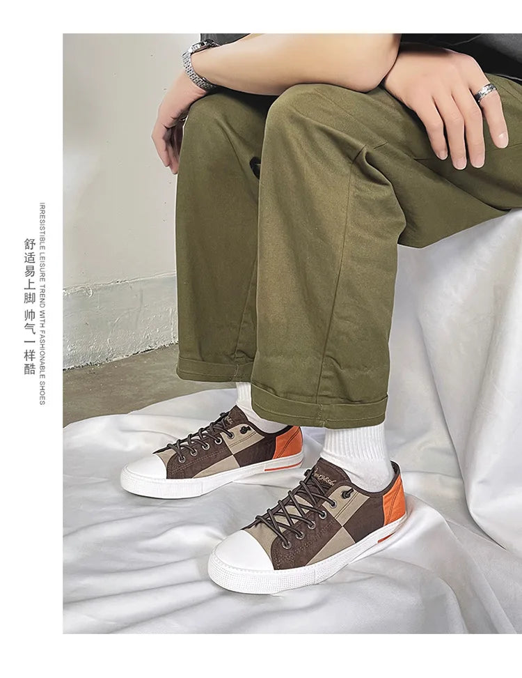 Breathable Summer Casual Shoes Men's Versatile Beijing Cloth Shoes Lazy Person's Slip-Ons Sports Trendy Shoes