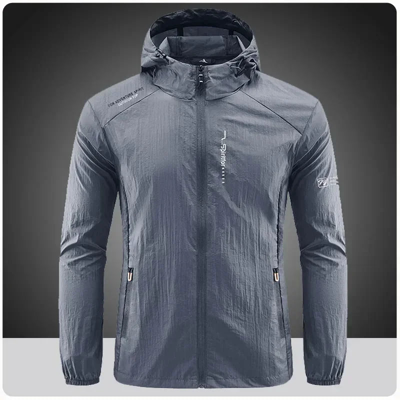 Men's Ultra-Light Quick-Dry Jacket - Sun Protection for Hiking, Fishing&Sports