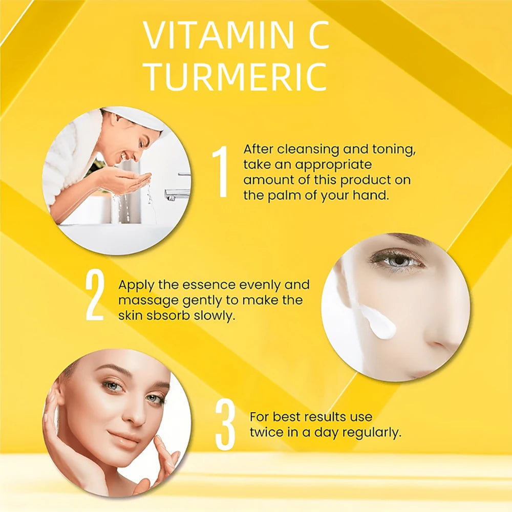 Turmeric Vitamin C Face cream Retinol Moisturizing Firming Hyaluronic Lightening Repairing Smooth Skincare Whitening Creams