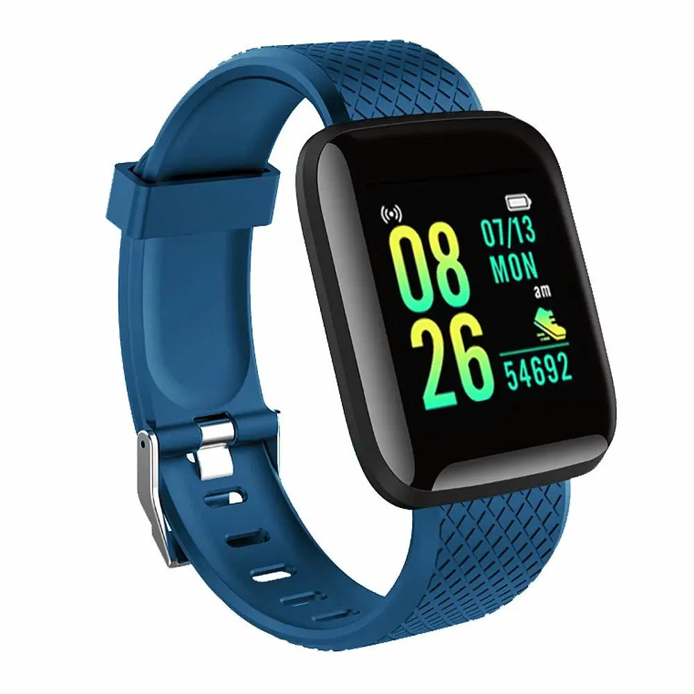 Multifunction Smart Watch D13 - Message, Music, Steps, Calories, Alarm for All Ages