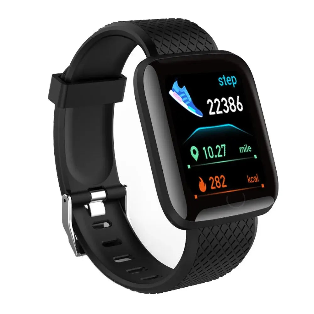 Multifunction Smart Watch D13 - Message, Music, Steps, Calories, Alarm for All Ages