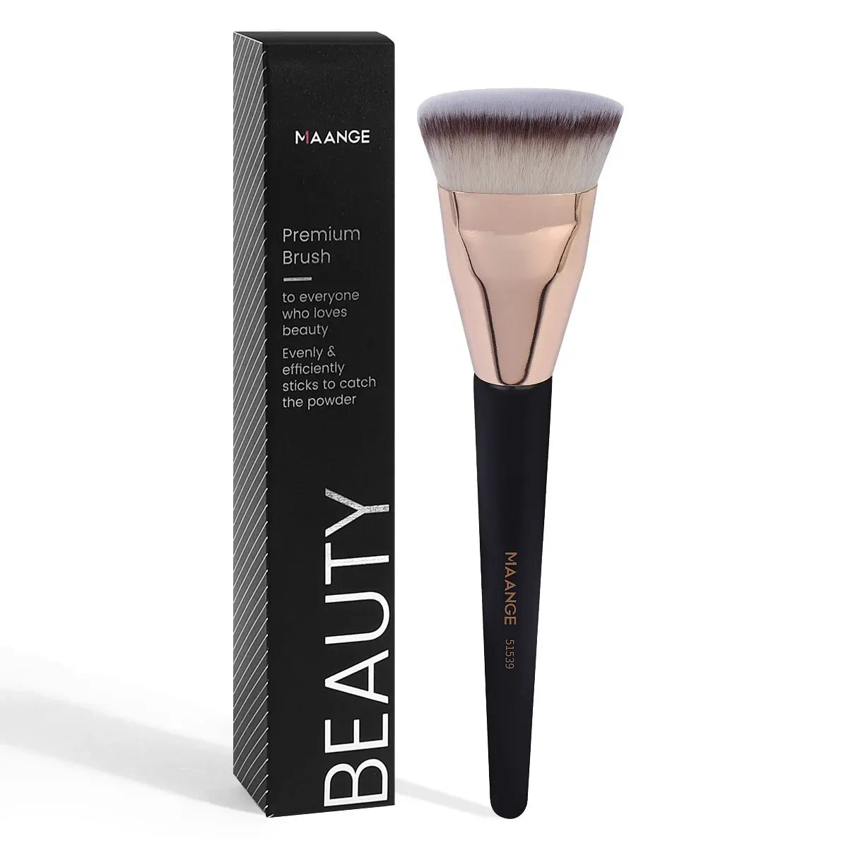 MAANGE  Head Foundation Brush with Box - Skin-Friendly Makeup Tool for All Uses