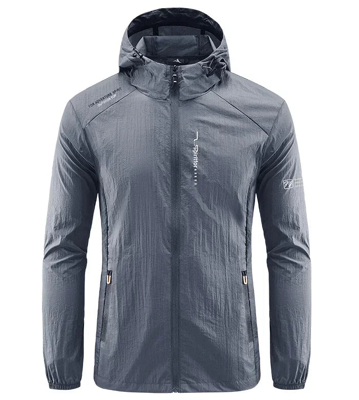 Men's Ultra-Light Quick-Dry Jacket - Sun Protection for Hiking, Fishing&Sports