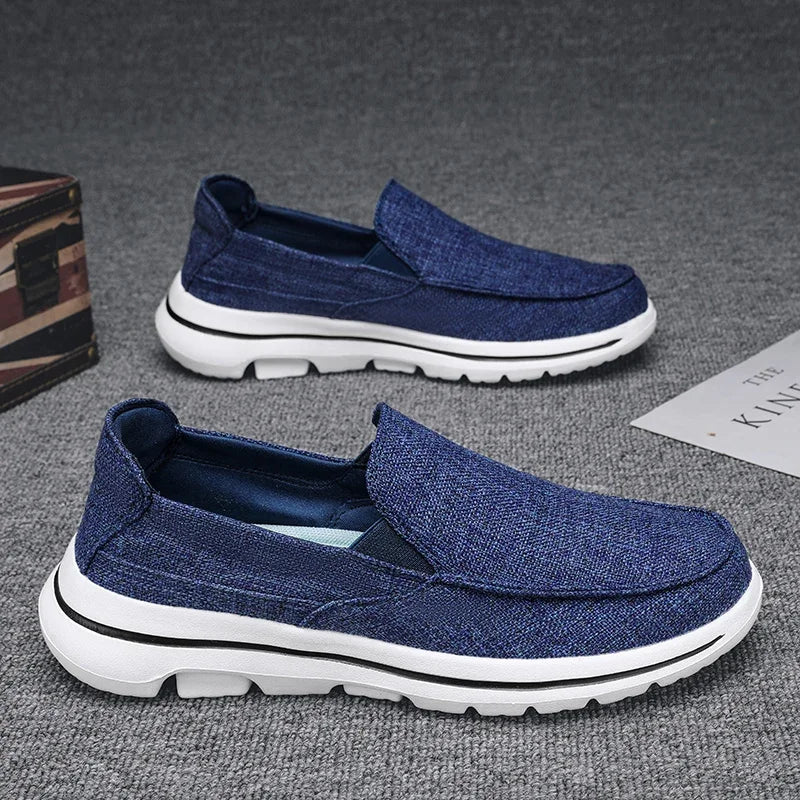 Men's Canvas Shoes Outdoor Casual Denim Vulcanize Shoes Fashion Luxury Style Designer Breathable Men Sneakers Loafers