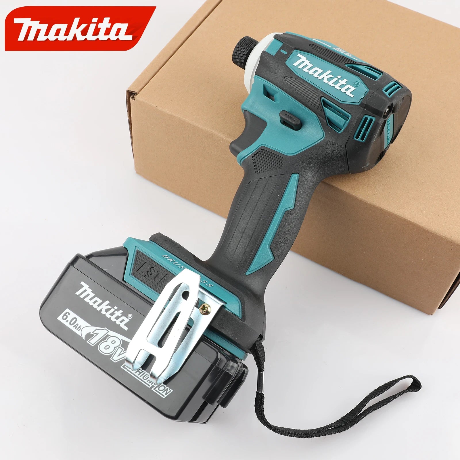 Makita DTD172 18V Cordless Impact Driver, Brushless, 180Nm, Rechargeable