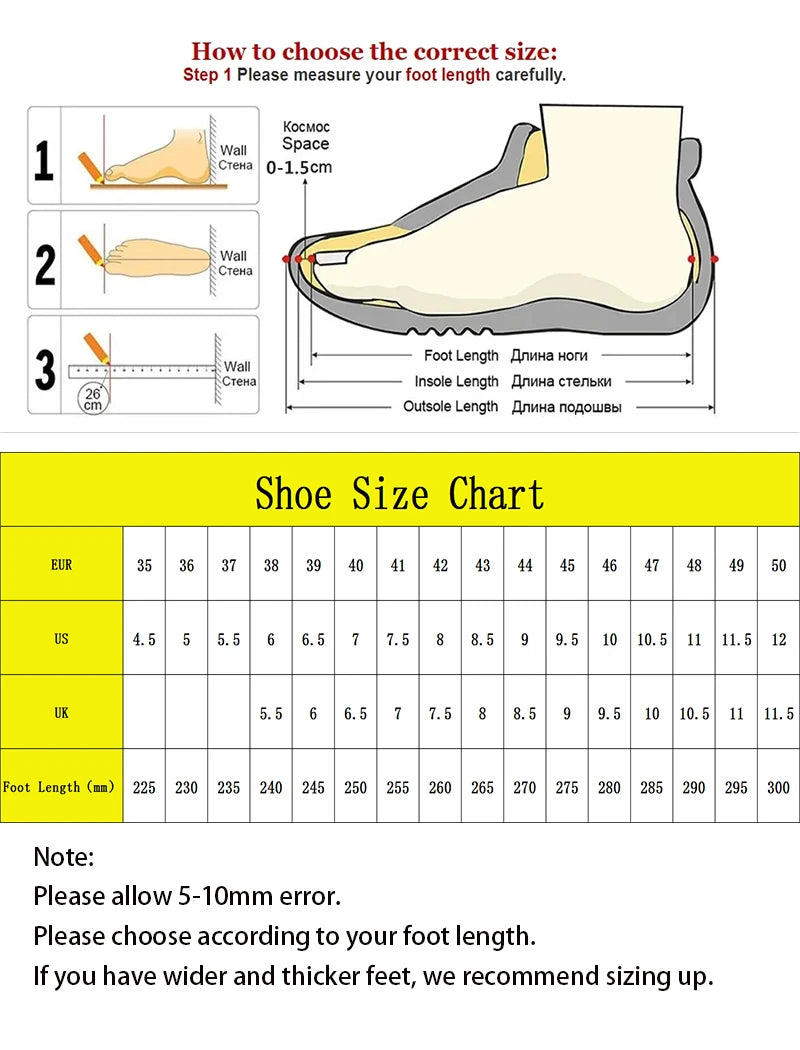 Men's Shoe Breathable Thick Soled Casual Sneakers Outdoor Running Four Seasons New Tennis Men Soft Soles Comfort Male Sneakers