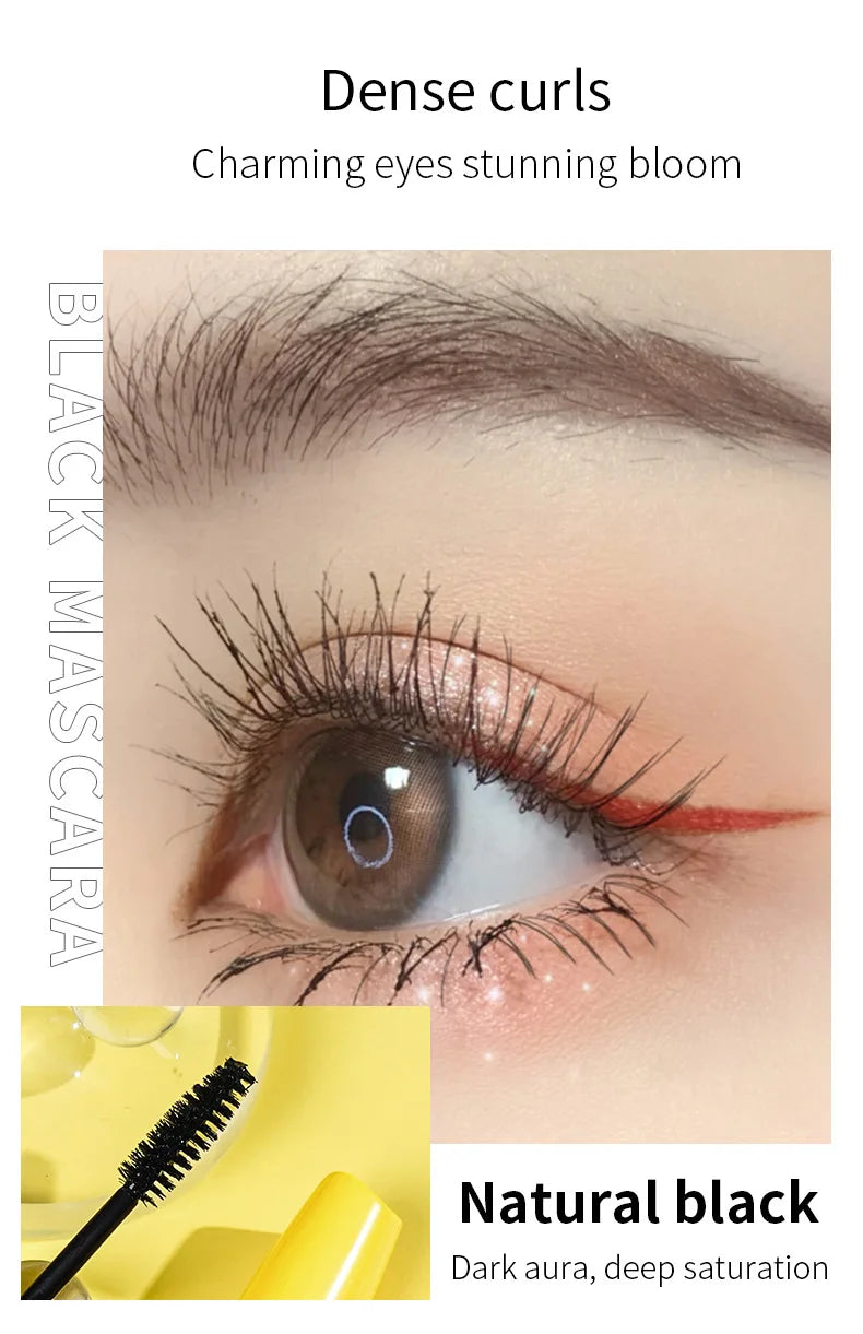 3D Mascara | Curling, Thickening, Lengthening, Waterproof, Long-Lasting Eye Makeup