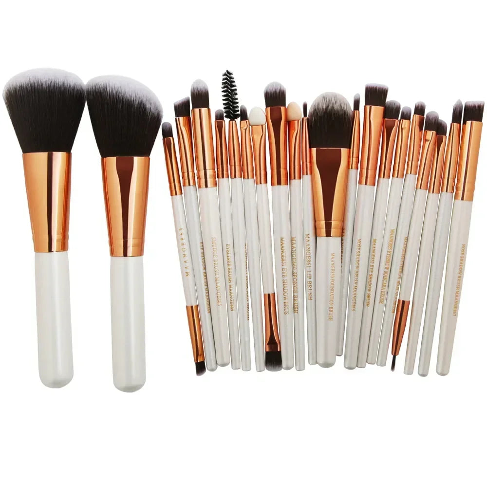 Professional Makeup Brush Tools Set - 3/13/22pcs for Eyeshadow & Eyeliner