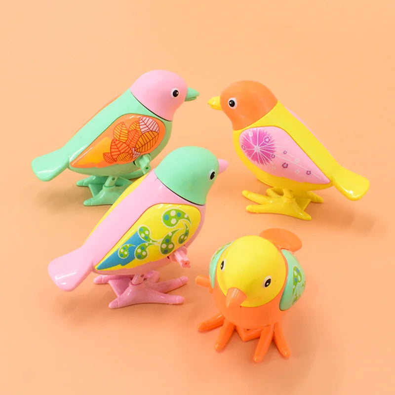 New Clockwork Toy Children's Cartoon Winding Creative Jumping Little Magpie Bird Puzzle Small Animal Baby Gift