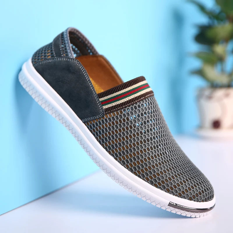 2023 Summer New  Men's   Fashion Trend Breathable Comfortable Lightweight Casual Flat Shoes