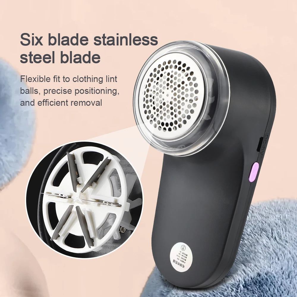 Small Home Clothes Shaving Machine Rechargeable Hair Ball Trimmer Pill Removal Intelligent Digital Display Lints Shaver Trimmer