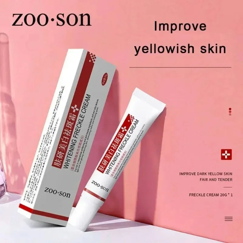 Whitening Freckle Cream Remove Dark Spots Anti Freckle Face Creams Niacinamide Fade Pigmentation Melasma Brighten Skin Care 20g