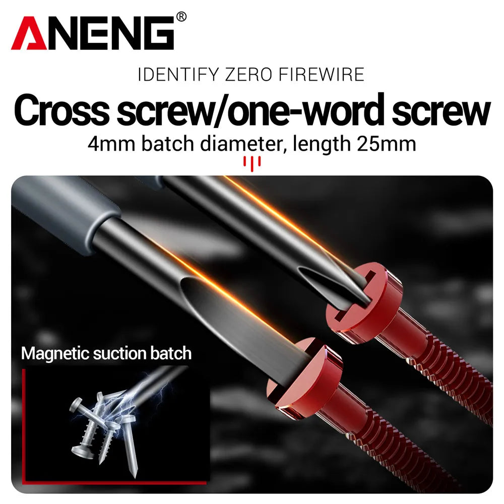 ANENG B05 Word/cross Screwdrivers Neon Bulb Indicator Meter Electric