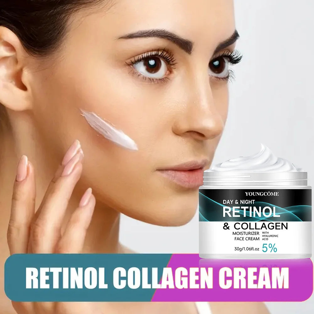 YOUNGCOME Retinol Cream Promotes Skin Elasticity And Luster Nourishing Nourishing And Locking Moisture To Improve Skin Texture