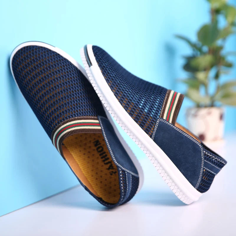 2023 Summer New  Men's   Fashion Trend Breathable Comfortable Lightweight Casual Flat Shoes