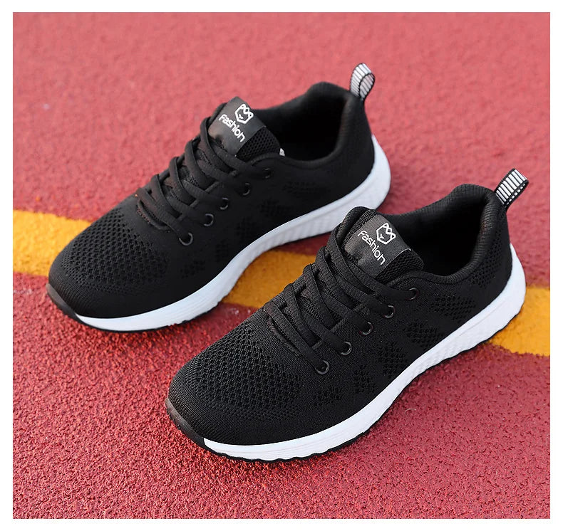 2024 Women Sport Shoes Fashion Platform Sneakers Ladies Spring Winter Flats Running Shoes for Woman