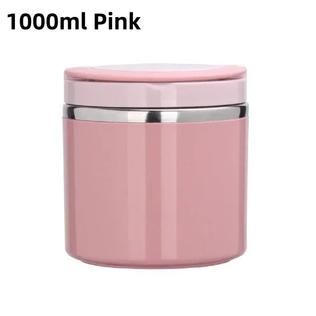 630/1000ml Food Thermal Jar Insulated Soup Cup Thermos Containers