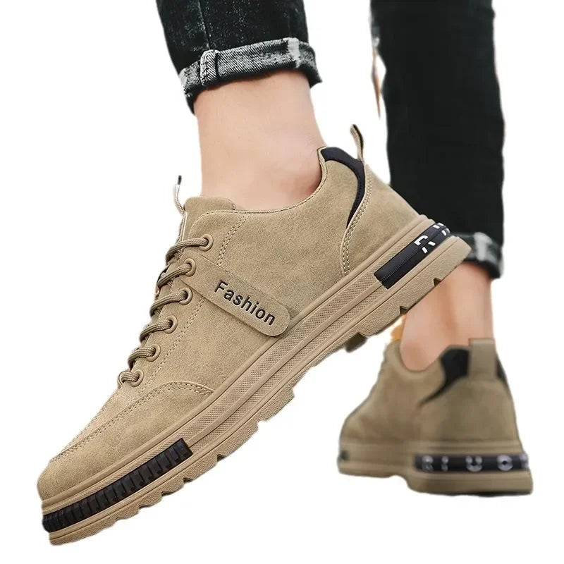 2024 New Spring Men's Shoes Breathable Versatile Casual Trendy Lightweight Sports Board Shoes For Work And Leisure