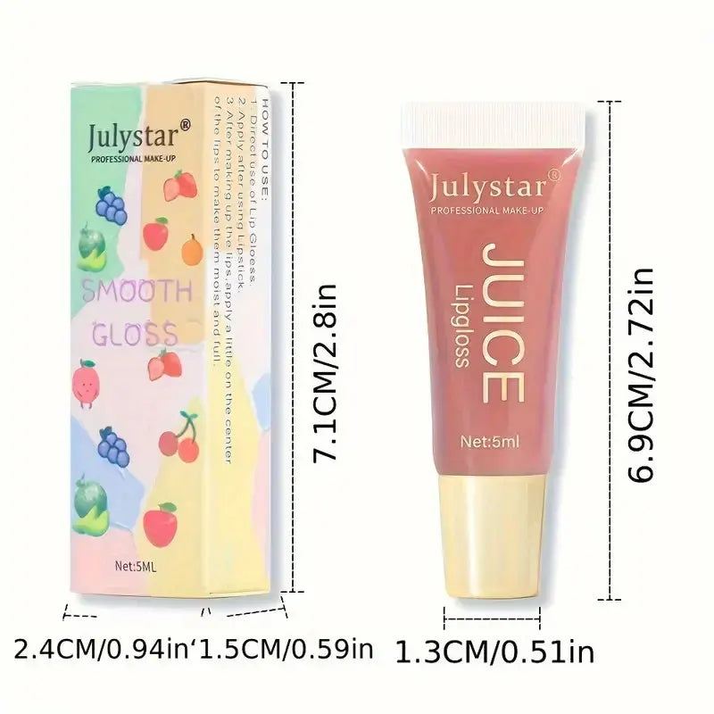 Watery Crystal Clear jelly Lip Oil Lip Balm Moisturizing And smoothingLip Lines